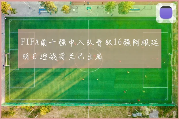FIFA前十强中八队晋级16强阿根廷明日迎战荷兰已出局